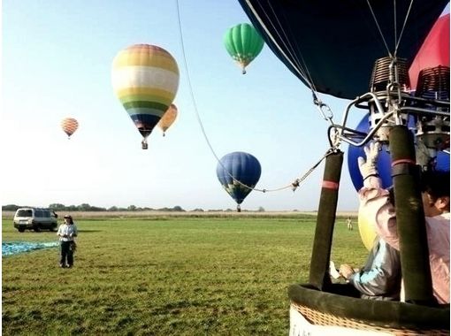 [Hyogo Harima area] Recommended for the anniversary! Hot air balloon 45 minutes private flight courseの画像