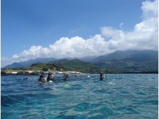 [鹿児島-屋久島]屋久島我想品嚐除了山之外的風景。推薦自然玩浮潛（1天課程）の画像