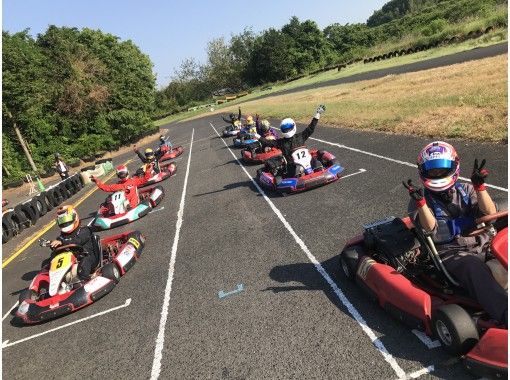 [Kagawa] Exciting Sundays and Public holidays! Rental go-karts [Sundays and public holidays, a half-day course; a charter plan]の画像