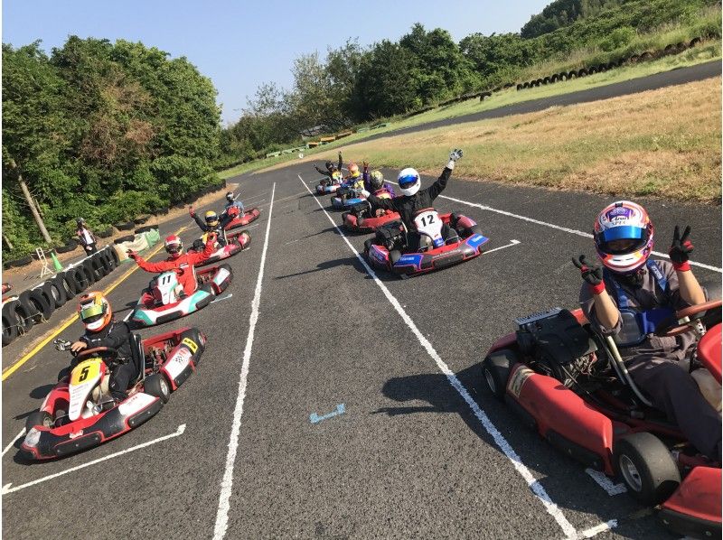 [Kagawa] Exciting Sundays and Public holidays! Rental go-karts [Sundays and public holidays, a half-day course; a charter plan]の紹介画像