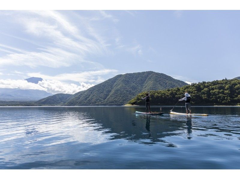 【山梨／本栖湖／富士五湖】パドルボード(SUP)体験