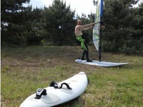 [Tokushima City] Windsurfing half-day experience courseの画像