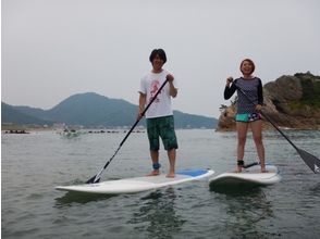 【鳥取/浦富海岸】SUP体験★話題のマリンスポーツをイチ早く体験しよう!の画像