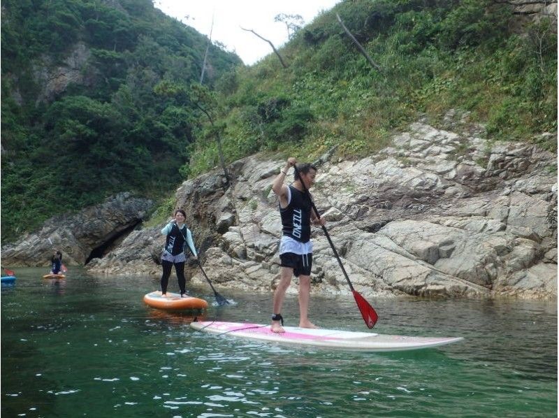 【鳥取/浦富海岸】SUP体験★話題のマリンスポーツをイチ早く体験しよう!