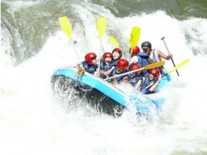 [Gunma ・ Minamikami] Recommended greedy course ♪ Rafting& Canyoning 1 day plan [group Sale Yes]の画像