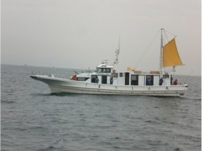 Saki-like cuisine, large shared fishing boat, staying "Matsushin"