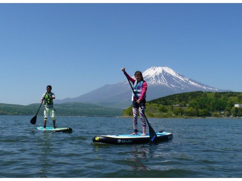 山中湖をお散歩‼︎ 初心者様向け「インフレータブル SUP 体験」