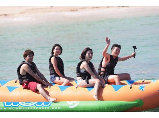 [30 minutes from Okinawa Naha] Popular ↑ "Triple Marine" ↓ Nishihara Town Kirakira Beach 3-piece marine sports set!の画像