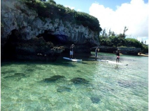 [Okinawa Nakijin] SUP cruising & surfing & Snorkel (180 minutes)の画像