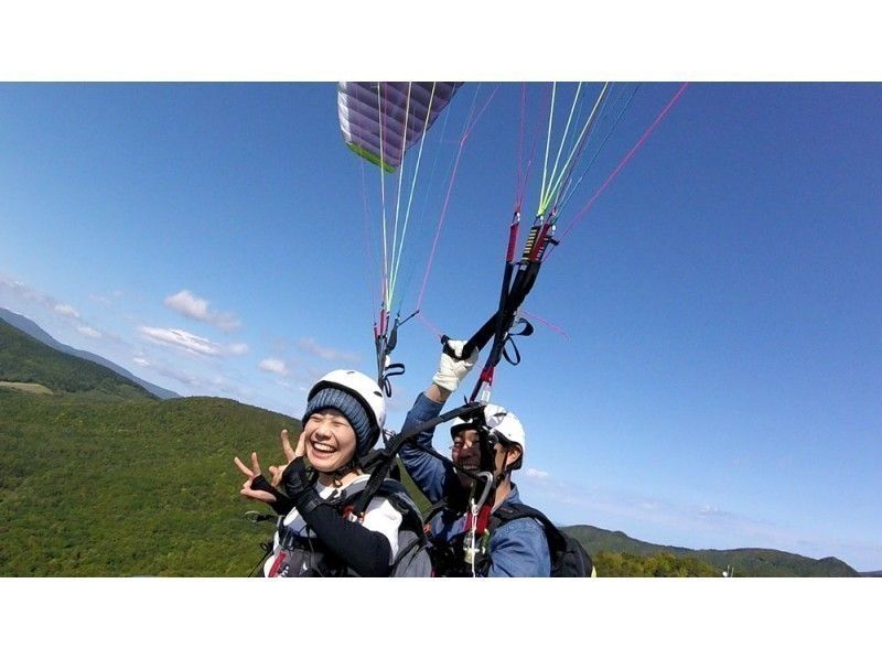 【北海道・赤井川】パイロットと飛ぶ「タンデムフライト体験」４才～（各回 2名・1日最大8名迄受付可）