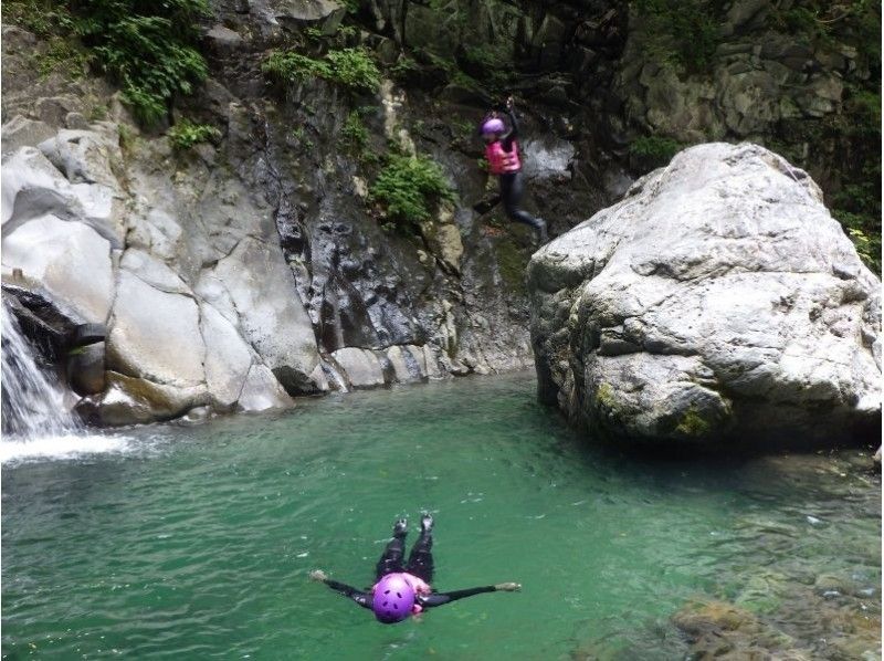 [Nagano ・ Hakuba]shower Climbing"Challenge course"