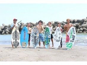 【Miyazaki · Sun Beach one leaf】 Beginner great jealousy! Skimboarding handy experience course ★ 【Free transfer included with more than 2 participants! 】Image of