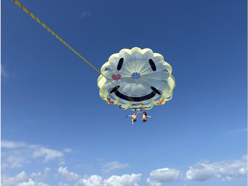 大人気☆海中道路エリア ] にこちゃんパラセーリング（150mロープ) 4歳