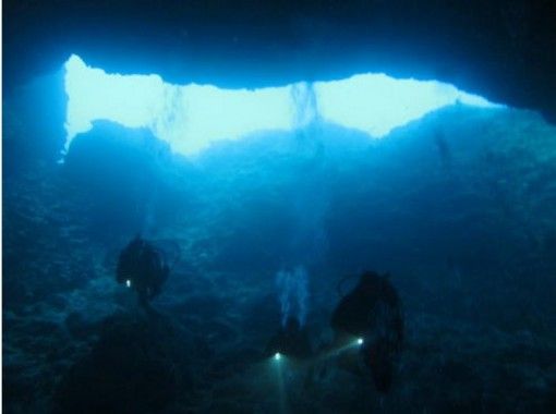 [Okinawa Cape Hedo] fan diving (Cape Hedo boat diving course)の画像