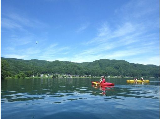 [長野·Kizaki湖]獨木舟體驗之旅★享受當然★の画像