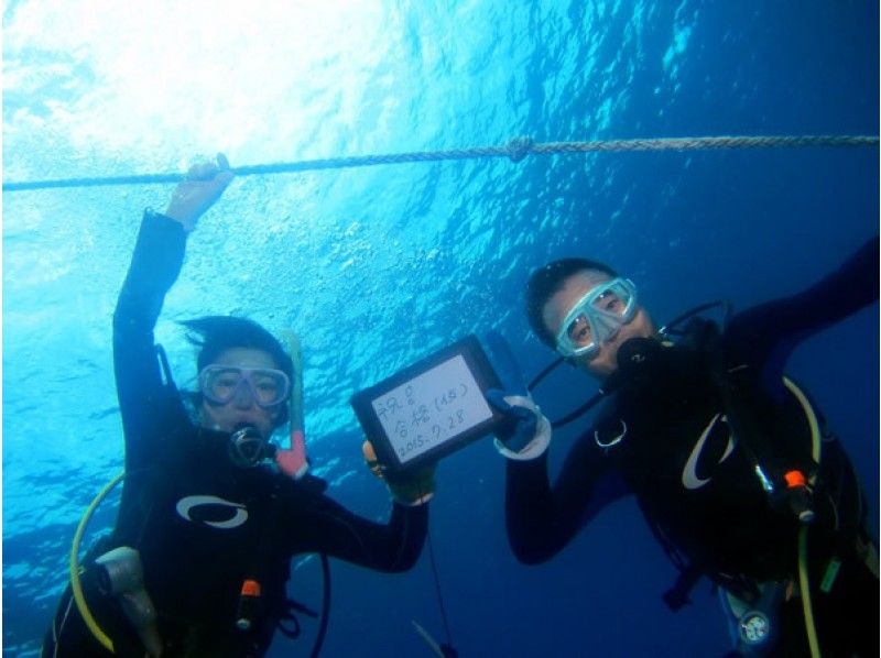 [沖繩那霸]潛水執照便宜的活動！在慶良間群島許可課程（2天）の紹介画像