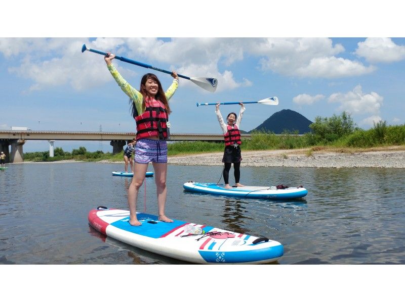 [Shiga ・ Yodogawa] River play experience in SUP (sap)! Rental Included!の紹介画像