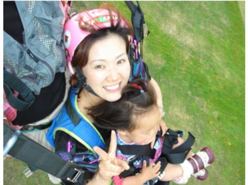 [Hyogo/ Kannabe Kogen] A safe "tandem flight experience" with an instructor and a three-seater ride is possible!の画像