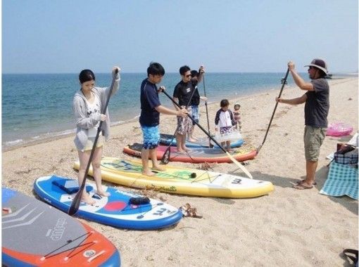 【 Awaji Island 】 ★ Private charter (1 to 16 people) Group · Family SUP ★ (2.5 hours) experienceの画像