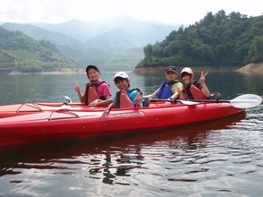 [Gunma ・ Okutone] Let's relax! If it is a lake canoe experience half-day course)