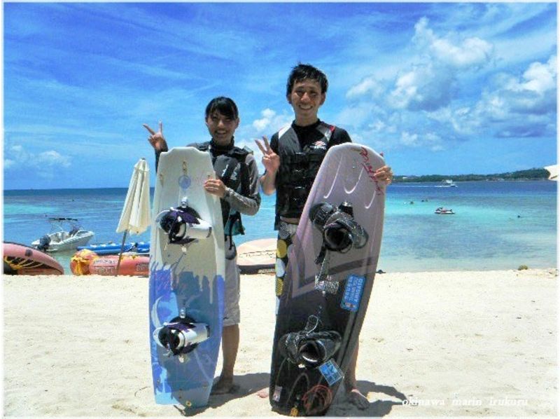 【 冲绳县·国头郡】上车！ 花式滑水板 课程 【没有经验的欢迎】の紹介画像