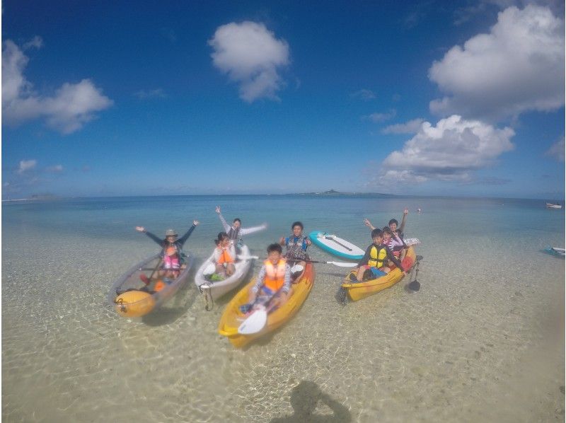 【沖縄・備瀬】2つのマリンスポーツを体験！カヤック＆シュノーケリング体験（120分）の紹介画像