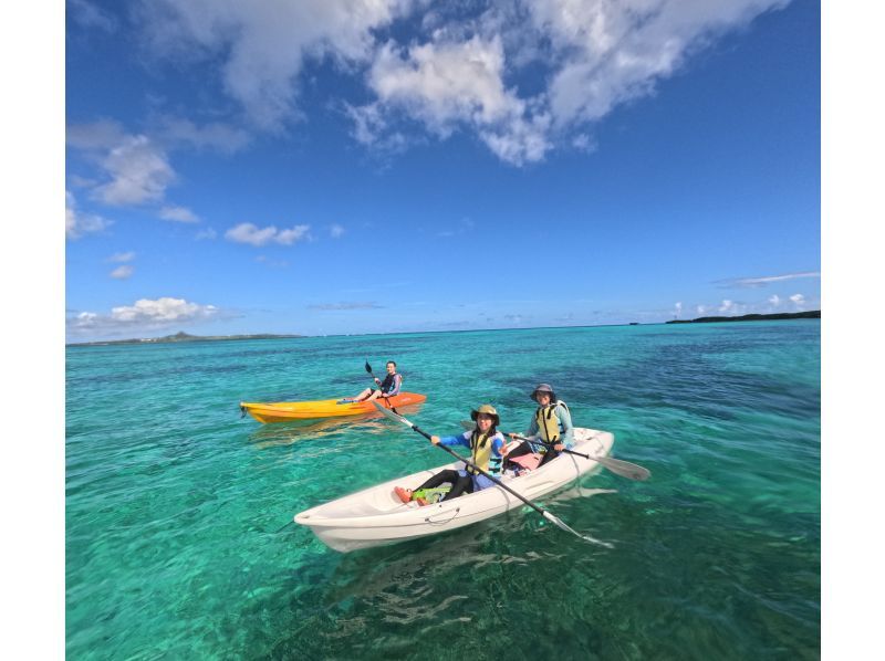 【沖縄・備瀬】2つのマリンスポーツを体験！カヤック＆シュノーケリング体験（120分）の紹介画像