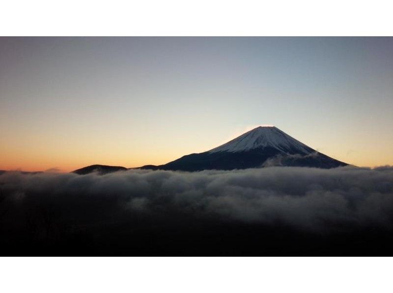 [山梨·吉田富士]山梨Hyakumeizan和Ryugatake山（1485米）徒步旅行（手語通信）の紹介画像