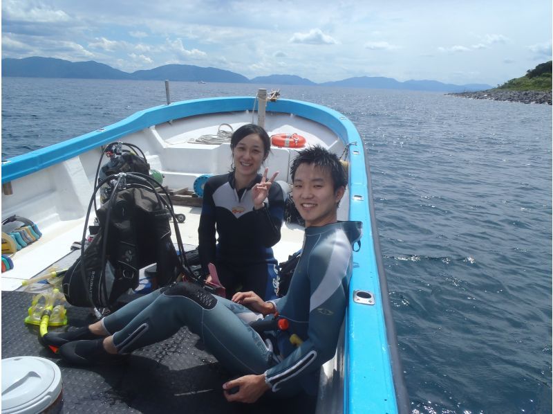 [Fukui-Otoumi] 30 meters clear sight! Summer Sea of Japan ＜ Crown Island & Asakuri ＞ 2 Diving!