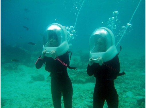 水中散歩 8歳から楽しめる シーウォーク 餌付け 写真データーサービス付 アクティビティジャパン