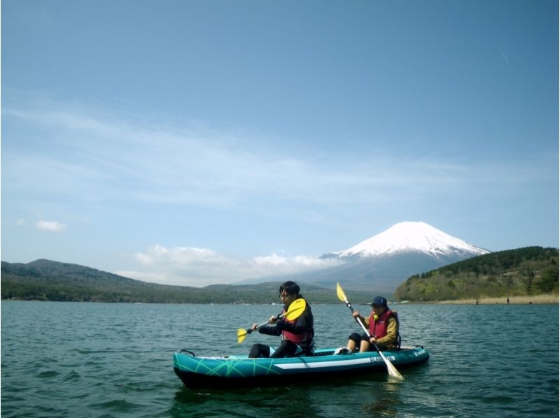 「SALE！」山中湖をお散歩!! 初心者様向け「カヌー体験」【4月～GW前・10月～11月末】の紹介画像