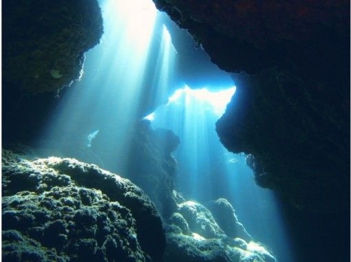 沖縄 那覇 神秘的な海の世界へ 青の洞窟体験ダイビング アクティビティジャパン