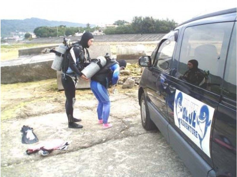 [Okinawa Prefecture, whole island] One to one! A leisurely 3-day PADI open water diver Getting licensesの紹介画像