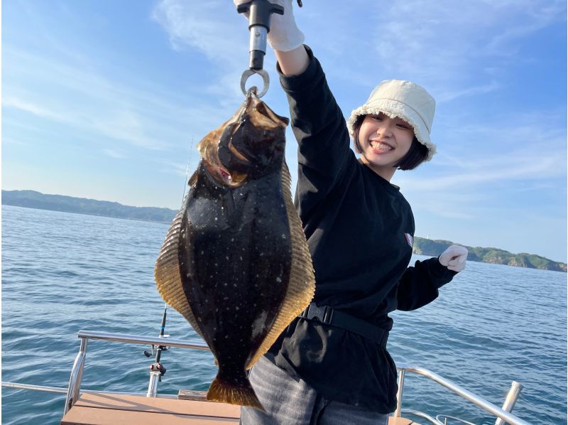 [Chiba, Katsuura] Catch big fish such as sea bream and flounder! Gomoku fishing experience on a cruiser! Beginners welcome! Shared planの紹介画像