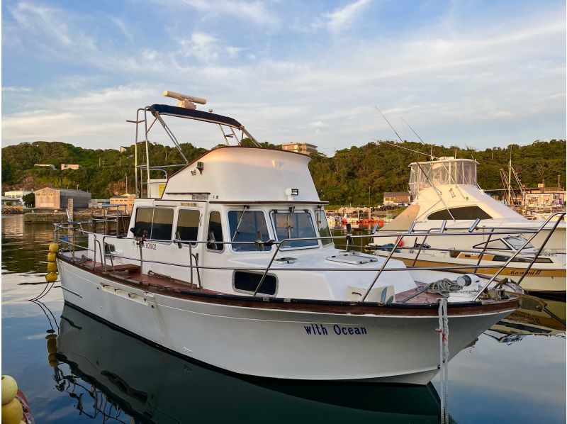 【千葉・勝浦】鯛やヒラメなど大物を釣り上げよう！クルーザーで行く五目釣り体験！初心者歓迎！乗合プランの紹介画像