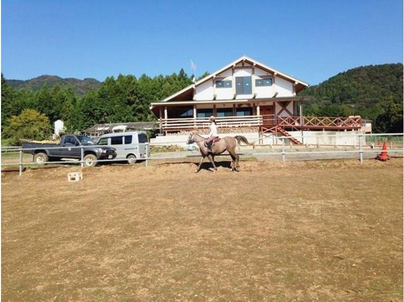 【 이바라키 · 이시오] 초보자도 괜찮아! 산길 외 승 및 장내 기승 [약 2 시간]の紹介画像