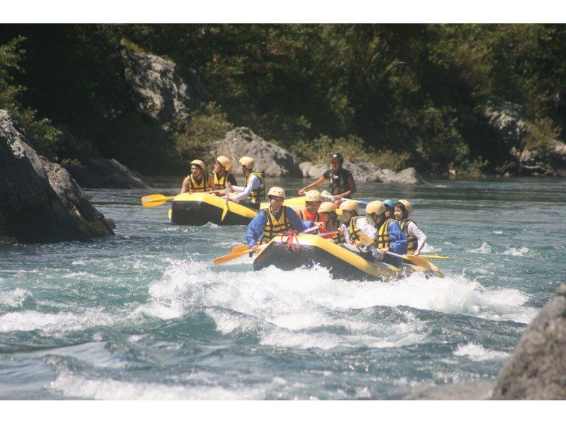 【岐阜県・長良川】☆グループ・家族歓迎☆長良川ラフティング（半日コース）の紹介画像