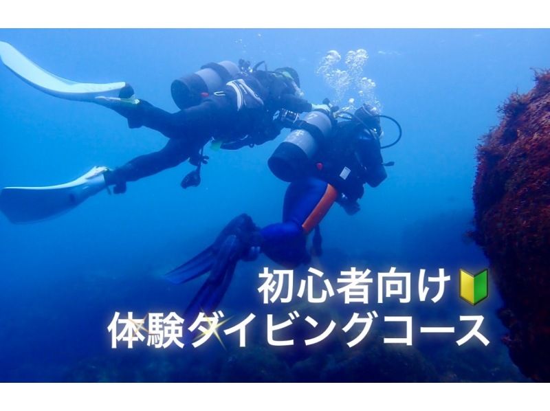 【湯河原・真鶴・小田原】浅場で練習した後に、海を満喫できる体験ダイビング！【2ダイブ】の紹介画像
