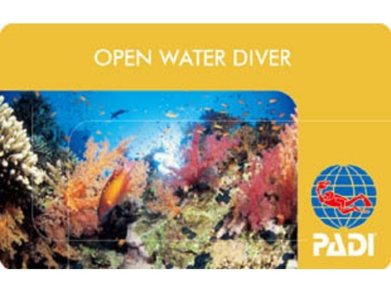 [Chiba ・ Katsuura】 PADI Open Water Diver C Card Acquisition Course 4 days (3 days in e-Learning!)の紹介画像