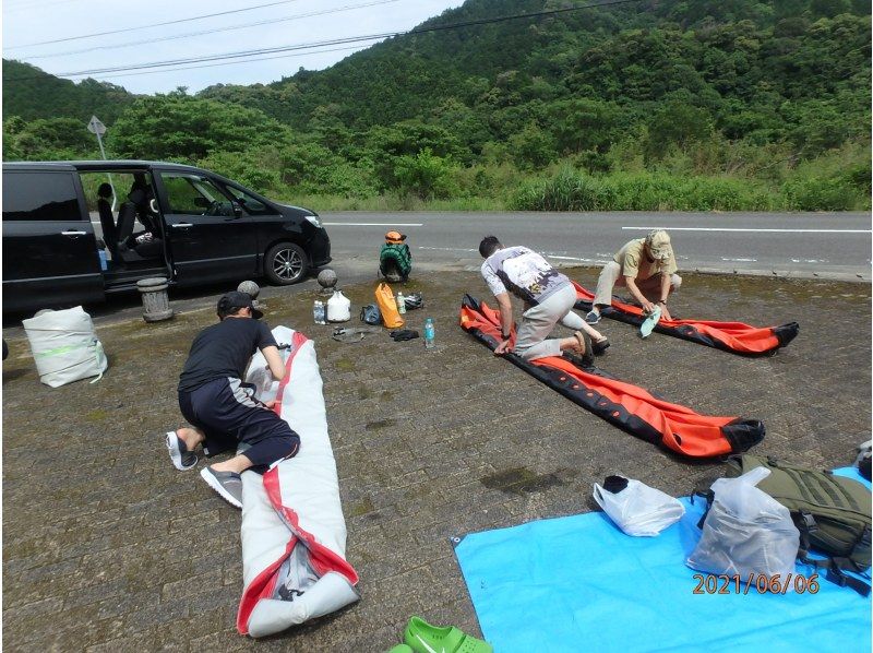 【도쿠시마·나가가와】7.5km의 덕키 롱 코스(경험자 B코스)★스프링 캠페인の紹介画像