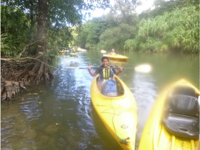 [Okinawa ・ Iriomote Island] canoe & trekking! Okinawa Takishima course of the prefecture's first drop Pinaisara (half-day course)の紹介画像