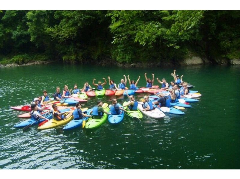 [Tokyo/Okutama] SUP tour at Shiromaru Lake ♪ One-day combo course with kayak. Lunch included♪の紹介画像