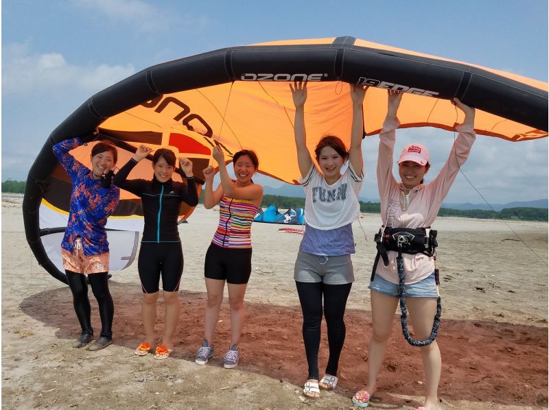 [Kagoshima] Beginner's guide! Easy kiteboarding experience (60 minutes course)の紹介画像