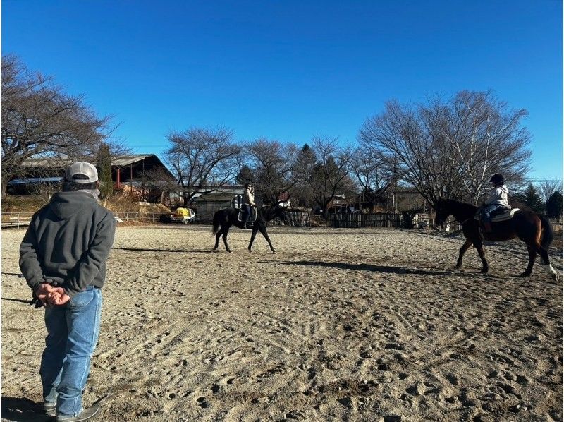 [Yamanashi / Yatsugatake] Full-scale! Equestrian skill lesson!の紹介画像