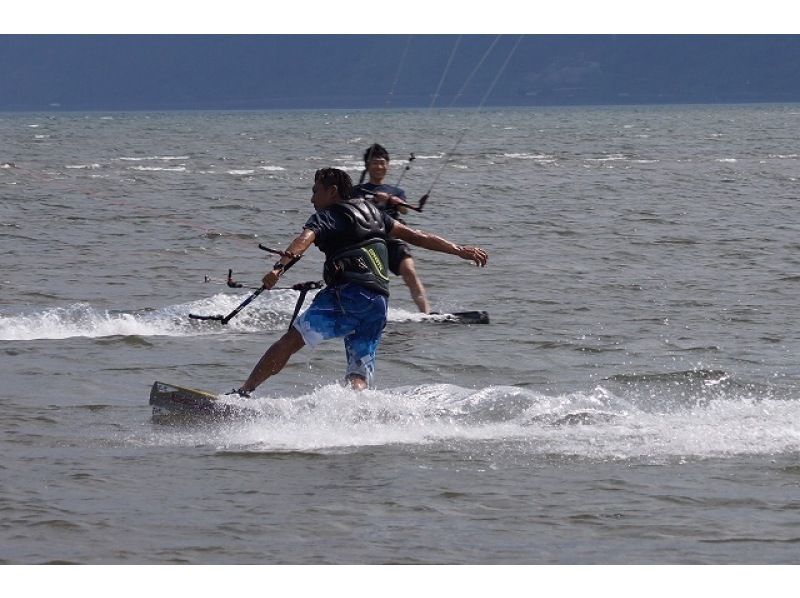 [Kyushu, Kagoshima] Those traveling trick practice is here! Kite board experience (step-up lessons)の紹介画像