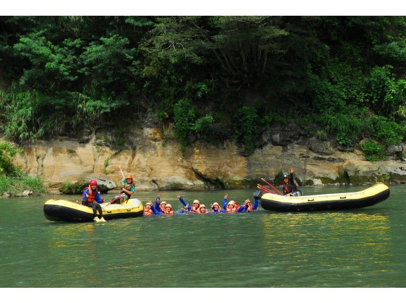 [长野·白马]来自儿童大人享受大自然！西贡河漂流！の紹介画像