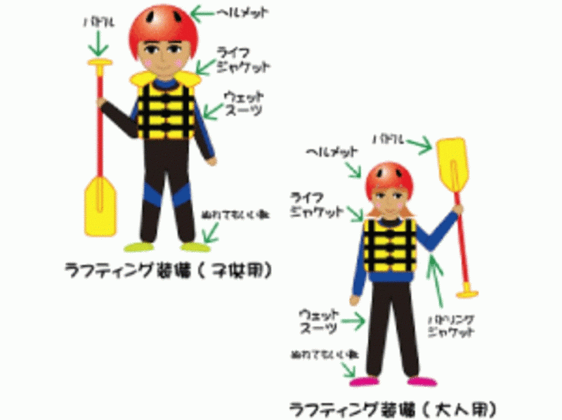 [Nagano Hakuba] enjoy the great outdoors, from children to adults! Sai River rafting!の紹介画像