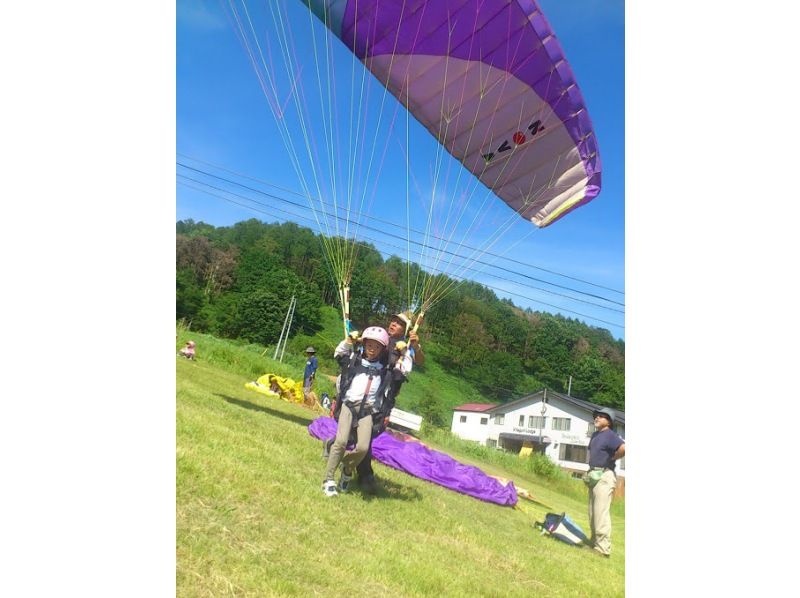[Nagano Northern Alps] even without a license OK! Otari village paragliding experience (half a day, one day)の紹介画像