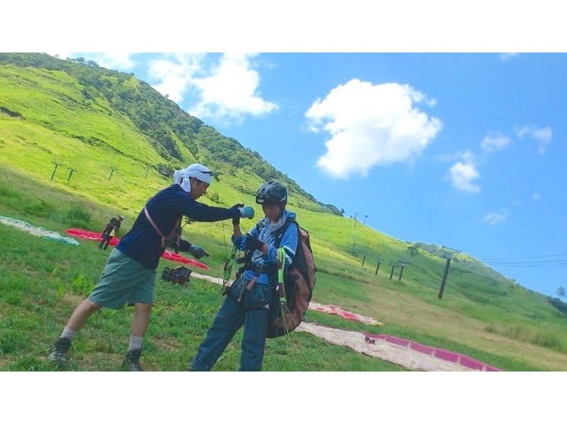 [長野- 北阿爾卑斯山]沒有執照就行！在Odani村滑翔傘經驗（半天，一天）の紹介画像