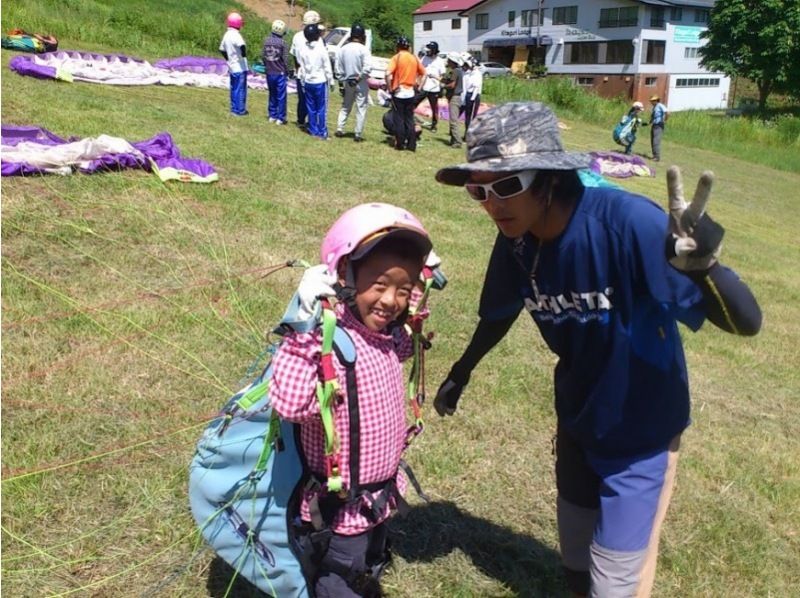 [長野- 北阿爾卑斯山]沒有執照就行！在Odani村滑翔傘經驗（半天，一天）の紹介画像